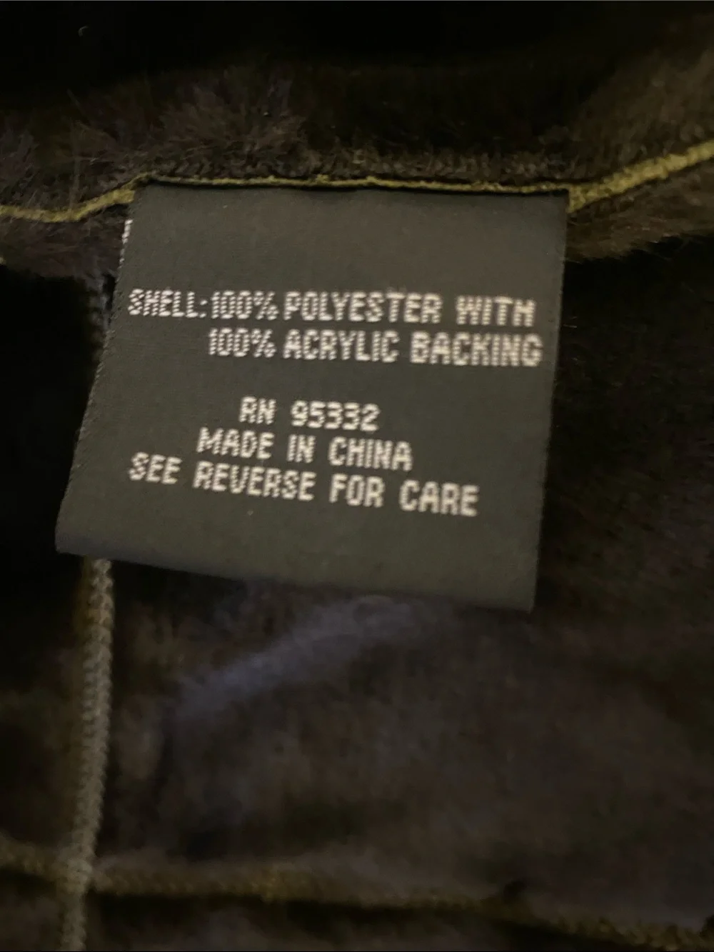 Regent Park olive faux